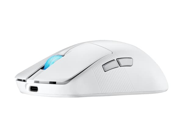 ASUS ROG Harpe Ace Mini - Mus - ergonomisk - høyre- og venstrehåndet - optisk - 5 knapper - kablet, trådløs - USB 2.0, Bluetooth 5.1, 2.4 GHz - USB R