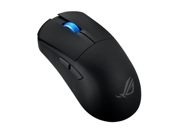 ASUS ROG Harpe Ace Mini - Mus - optisk - 5 knapper - kablet, trådløs - USB, Bluetooth 5.1, 2.4 GHz - svart