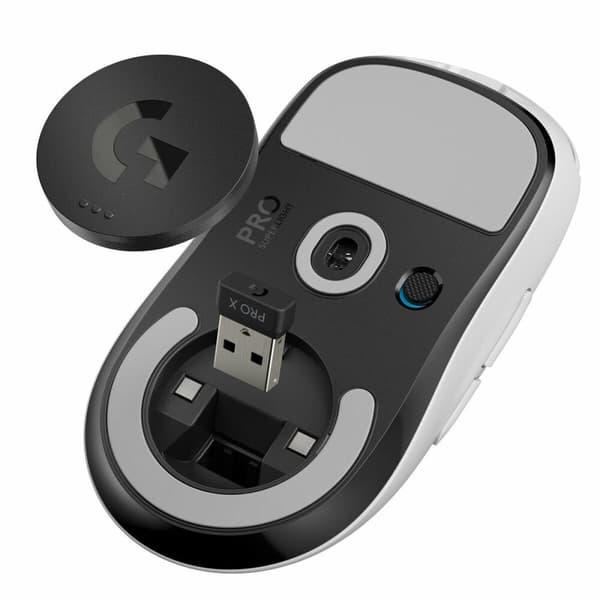 Mus Logitech Pro x Superlight 25600 dpi Vit Gaming