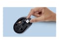 Miniatyrbild 3 av 5: Dell Silent Mouse MS355 - Mus - höger- och vänsterhänta - optisk LED - 3 knappar - trådlös - 2.4 GHz, Bluetooth 5.1 LE - trådlös USB-mottagare - svar