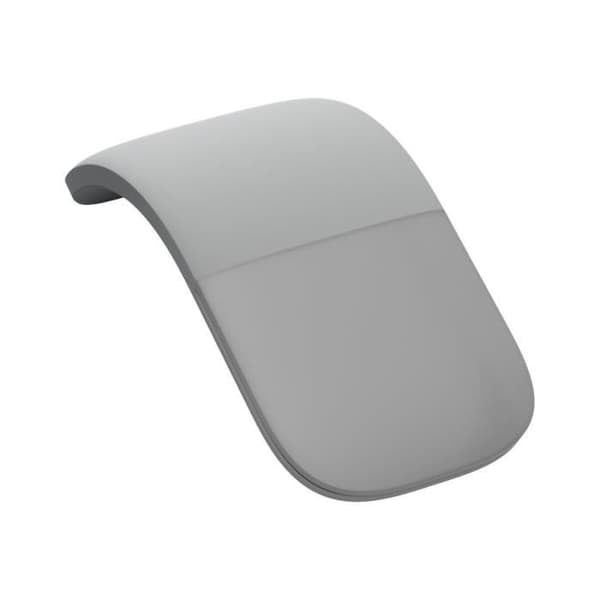 MICROSOFT Surface Arc Mouse - Optisk - 2 knappar - Trådlös - Bluetooth 4.0 - Ljusgrå