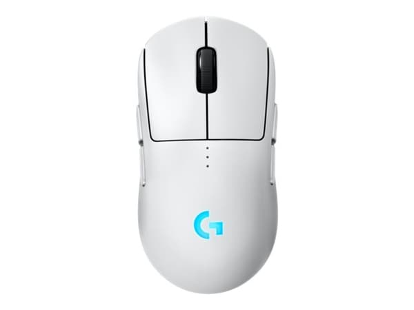Logitech G PRO 2 - Mus - gaming - høyre- og venstrehåndet - optisk - 8 knapper - trådløs, kablet - 2.4 GHz, USB - USB Logitech LIGHTSPEED-mottaker -
