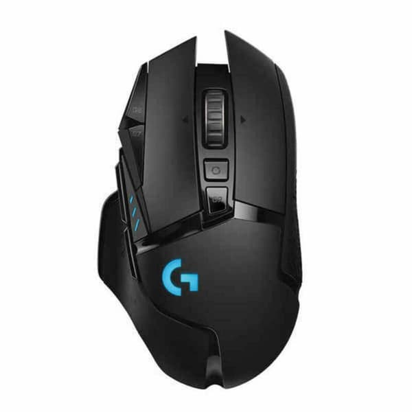Gaming Mus Logitech G502 Svart Multicolour Svartvit