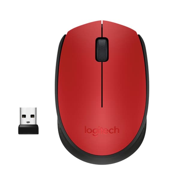 Trådløs Mus Logitech 910-004641 1000 dpi Rød Svart/Rød Rød
