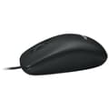 Miniatyrbillede 1 af 3: Optisk mus Logitech M100 Sort Grå