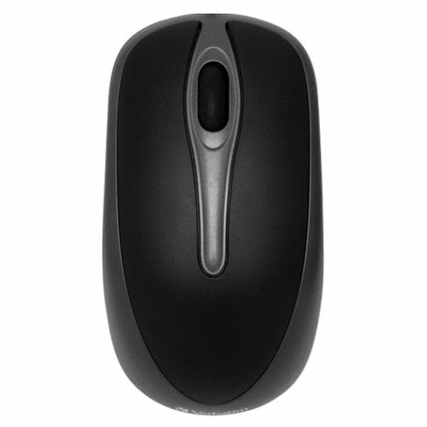 Verbatim optinen hiiri USB-A 1000 dpi musta/musta 49019