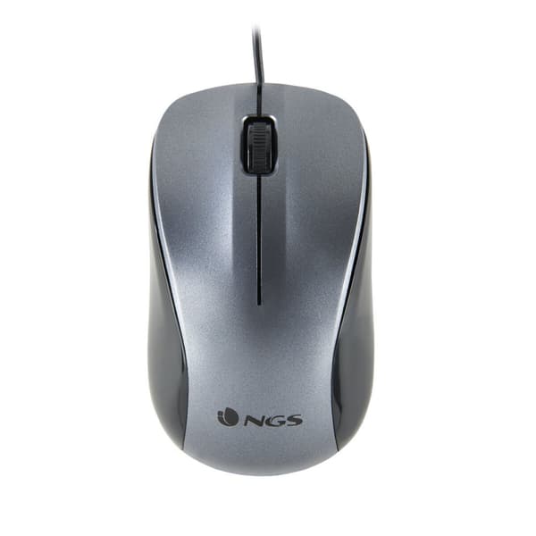 Optisk Mus NGS NGS-MOUSE-1091 Grå 1200 DPI