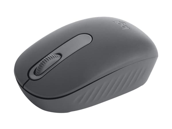 Logitech M196 - Mus - höger- och vänsterhänta - optisk - 3 knappar - trådlös - Bluetooth - grafit