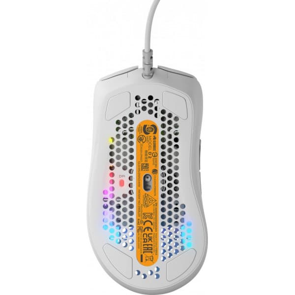 Glorious Model D 2 Wired-spelmus, vit