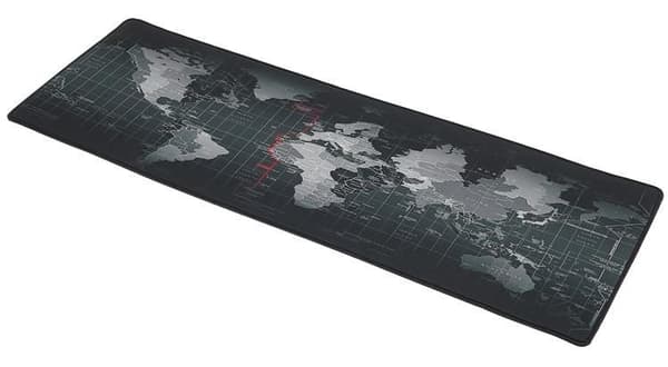 Näppäimistön hiirimatto harmaa