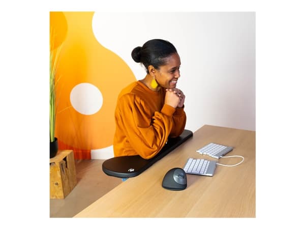R-Go Ambidextrous Ergonomic mouse Twister - Vertikal mus - ergonomisk - høyre- og venstrehåndet - optisk - 3 knapper - trådløs, kablet - Bluetooth 5.