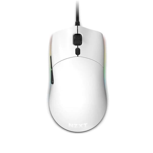 NZXT LIFT - MS-1WRAX-WM - GAMERMUS FÖR PC - LJUS AMBIDEXTROUS MUS