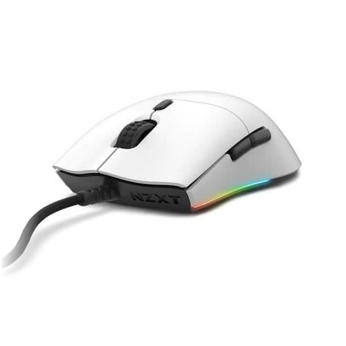NZXT LIFT - MS-1WRAX-WM - GAMERMUS FÖR PC - LJUS AMBIDEXTROUS MUS