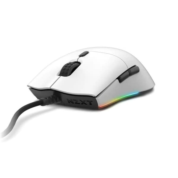 NZXT LIFT - MS-1WRAX-WM - GAMERMUS FÖR PC - LJUS AMBIDEXTROUS MUS