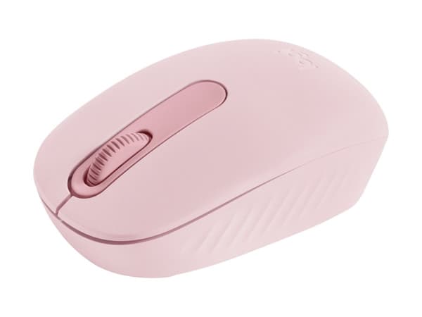 Logitech M196 - Mus - höger- och vänsterhänta - optisk - 3 knappar - trådlös - Bluetooth - rosa
