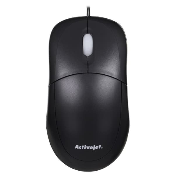 Activejet mus AMY-146 mus trådbunden optisk USB Svart