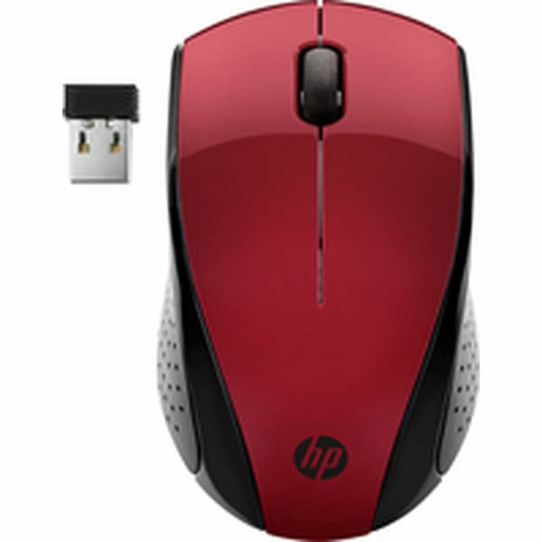 Trådløs mus HP 220 Rød 1600 dpi