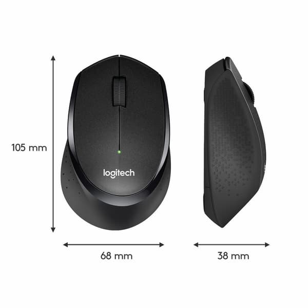 Trådløs Mus Logitech 910-004909 Svart