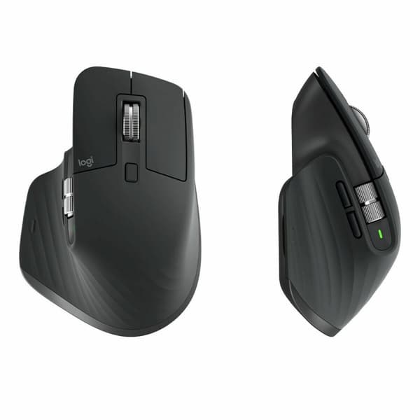 Trådlös Mus Logitech MX Master 3S Grafit Svartvit