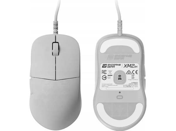 Endgame Gear XM2 8k gamingmus, trådbunden - White Frost
