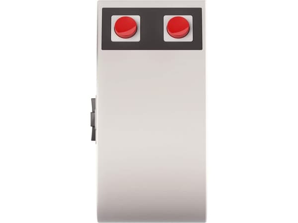8Bitdo N30, Ambidextrous, RF Trådlös, 1000 DPI, Svart, Röd, Vit