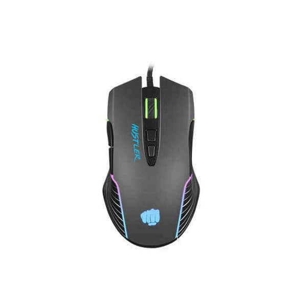 Gaming-mus Fury NFU-1698 6400 DPI Sort Multifarvet 6400 dpi Sort