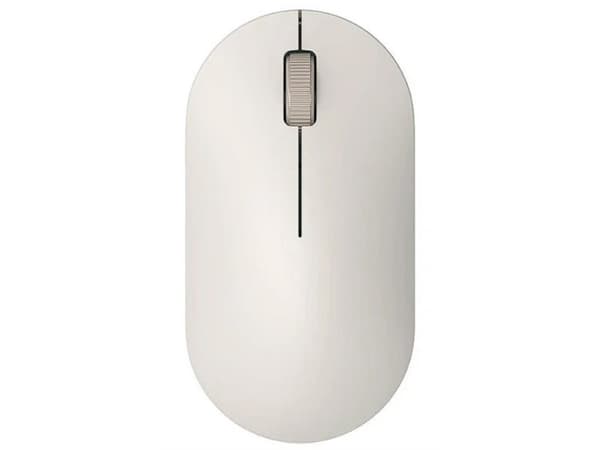 Xiaomi Wireless Mouse Lite 2 - Mus - optisk - 3 knappar - trådlös - 2.4 GHz - trådlös USB-mottagare - vit