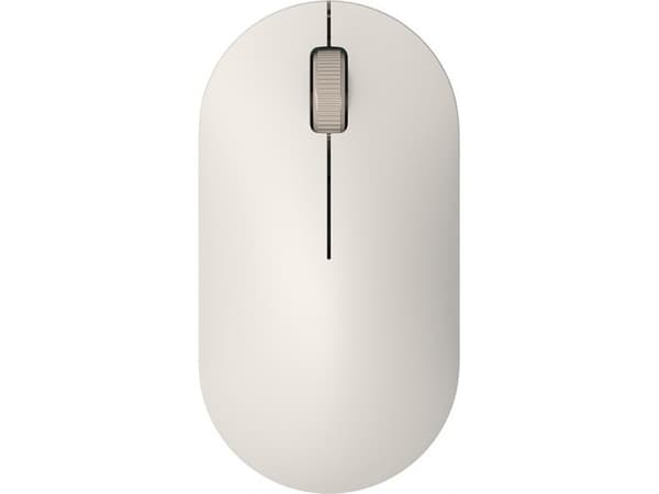 Xiaomi Wireless Mouse Lite 2 - Mus - optisk - 3 knappar - trådlös - 2.4 GHz - trådlös USB-mottagare - vit