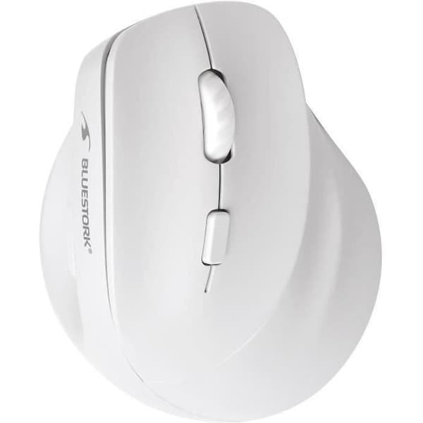 Trådlös ergonomisk mus - BLUESTORK - ERGO - Luminous - PC/MAC - Svart