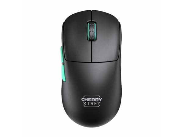CHERRY Xtrfy M68 - Mus - ultralätt - 5 knappar - trådlös - 2.4 GHz - svart