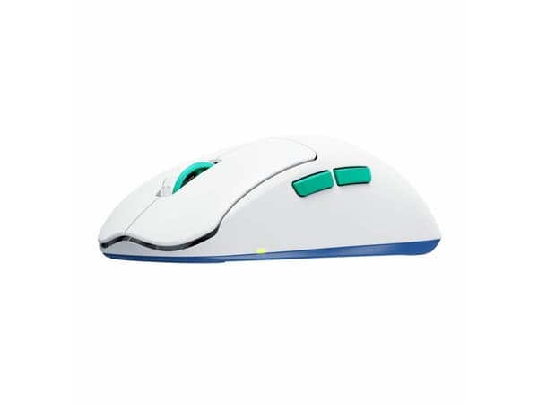 CHERRY Xtrfy M68 - Mus - optisk - 5 knappar - trådlös - 2.4 GHz - trådlös USB-mottagare - vit