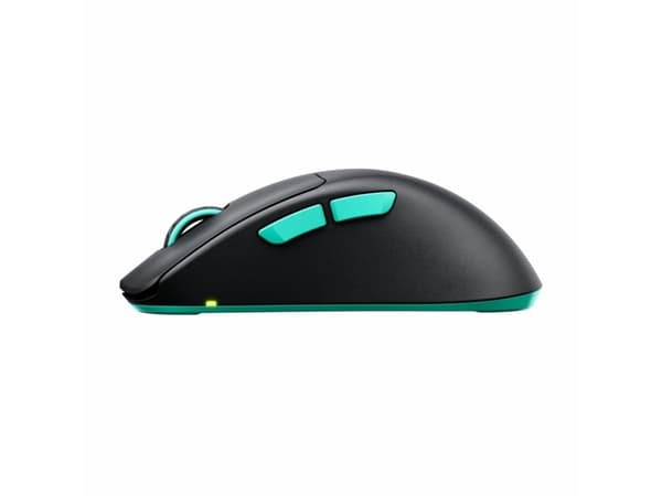 CHERRY Xtrfy M64 - Mus - ergonomisk - optisk - 5 knappar - trådlös - 2.4 GHz - trådlös USB-mottagare - svart