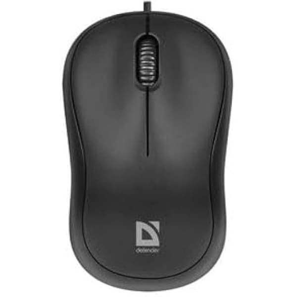 Datormus - DEFENDER - Raton MS-759 Patch - Optisk 1000DPI - 3 USB-knappar