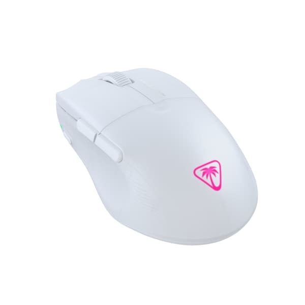 Turtle Beach Pure Air ultralätt trådlös spelmus Translucent, Vit
