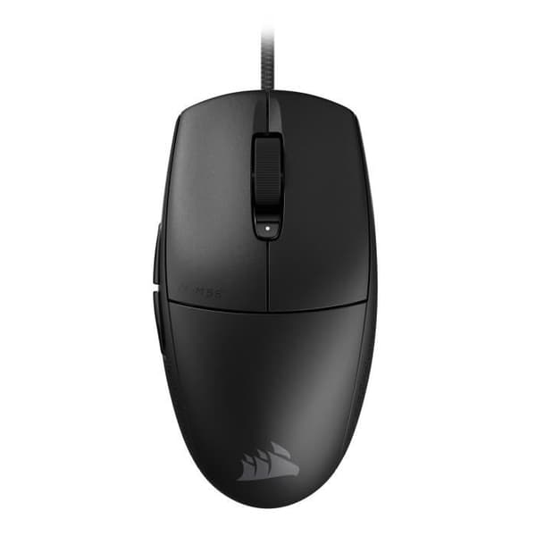 Wired Gaming Mus - CORSAIR - M55 Wired - Svart, Symmetrisk