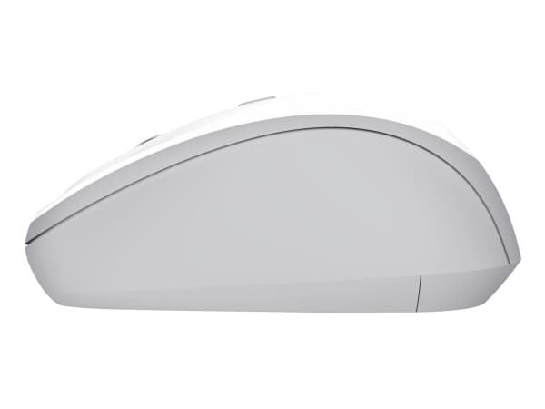 Trust Yvi+, Ambidextrous, Optinen, RF langaton + Bluetooth, 1600 dpi, valkoinen