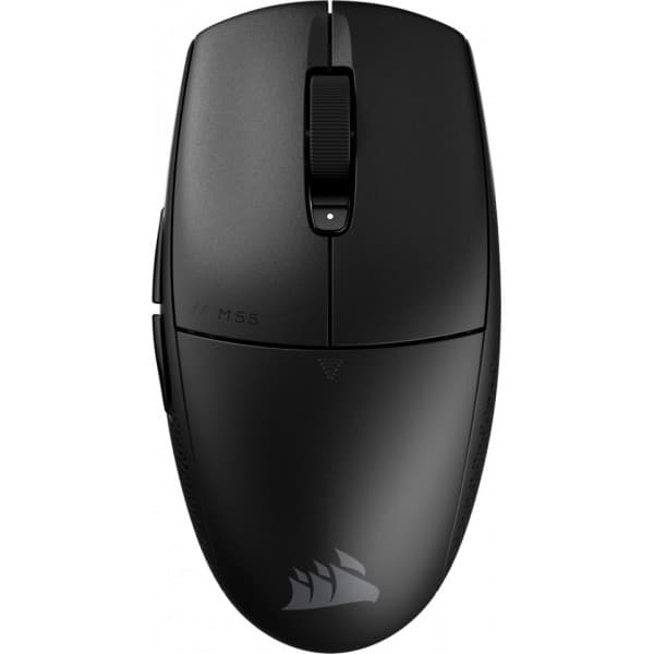 Corsair M55 Wireless - trådlös spelmus, svart Svart