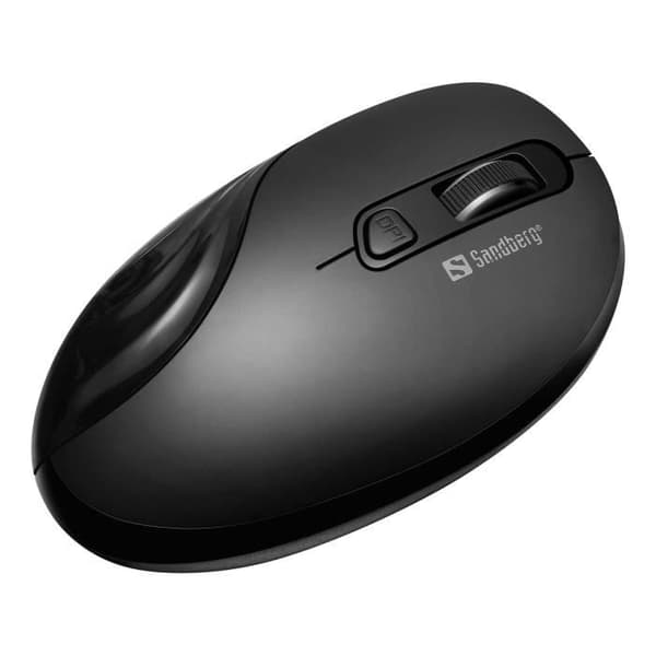 SANDBERG 631-03 VÄNSTER TRÅDLÖS RF-MUS 1600 DPI