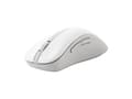 Miniatyrbild 4 av 4: ASUS MD102 - Mus - ergonomisk - optisk - 5 knappar - trådlös - Bluetooth, 2.4 GHz - trådlös USB-mottagare - vit