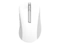 Miniatyrbild 1 av 4: ASUS MD102 - Mus - ergonomisk - optisk - 5 knappar - trådlös - Bluetooth, 2.4 GHz - trådlös USB-mottagare - vit