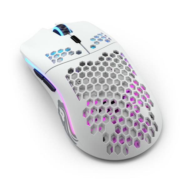 Souris Gaming - Glorious PC Gaming Race - Model O Wireless - Vit - Matt - Optisk Vit