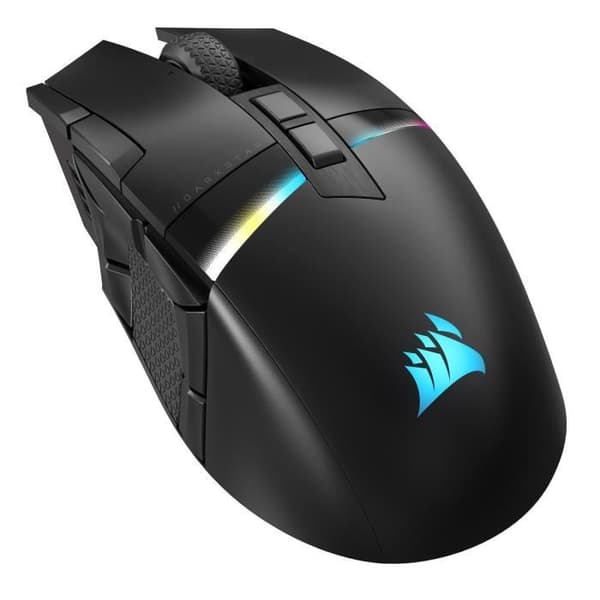 Souris Gaming - CORSAIR - DARKSTAR RGB Wireless - 15 programmerbara knappar - Optisk - Svart