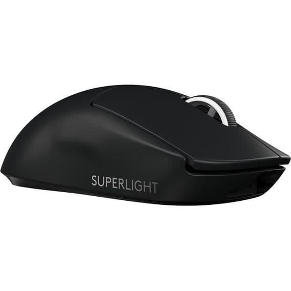 Gamingmus - trådlös - LOGITECH G - PRO X SUPERLIGHT - Svart