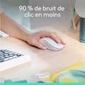Miniatyrbild 4 av 6: Mus - Trådlös - Logitech - M650 L - Vänsterhänt - Vit