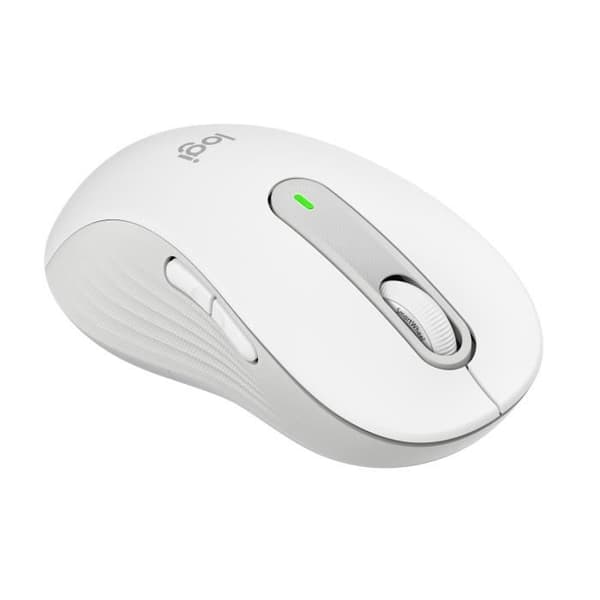 Mus - Trådlös - Logitech - M650 L - Vänsterhänt - Vit
