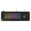 Miniatyrbild 2 av 5: XXL Trust GXT 764 Glide-Flex spelmusmatta med RGB-bakgrundsbelysning