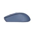 Miniatyrbild 3 av 4: Trust Mydo Silent Wireless Mouse, 82 % återvunnen plast, 2,4 GHz, 1000-1800 DPI, för höger- och vänsterhänta användare - blå