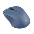Miniatyrbild 4 av 4: Trust Mydo Silent Wireless Mouse, 82 % återvunnen plast, 2,4 GHz, 1000-1800 DPI, för höger- och vänsterhänta användare - blå