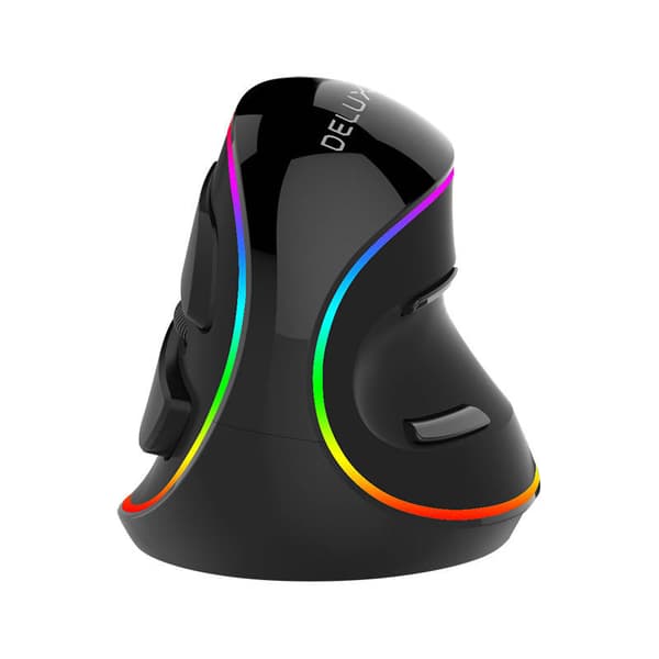Kablet vertikal mus Delux M618Plus 4000DPI RGB