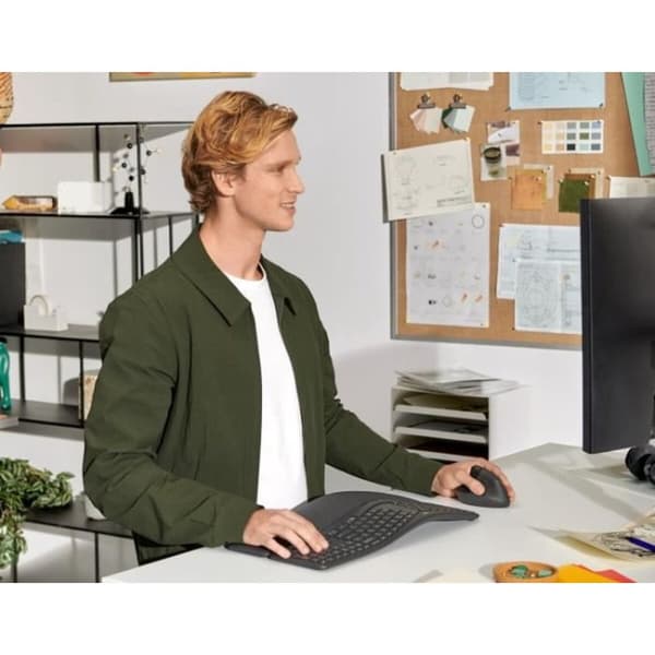 Mus Logitech Lift Grå